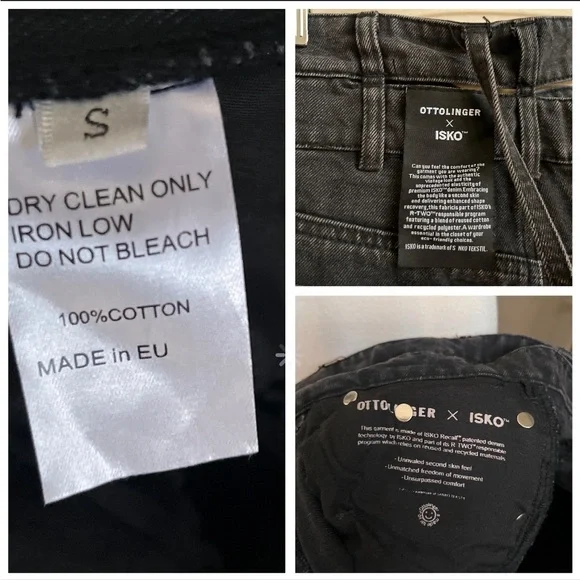 ▪️ Ottolinger SSENSE Exclusive Black Wrap Jeans - Picture 10 of 12